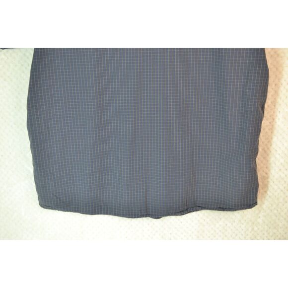 The North Face Men's XXL Blue Plaid Short Sleeve Button Down Shirt - Picture 9 of 10